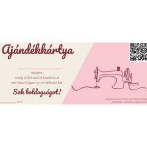 varrÓs ajÁndÉkkÁrtya