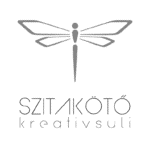 Szitakötő Kreatívsuli logó – kreatív tanfolyamok Pécsen
